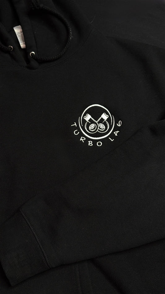 Turbo Lag Heavyweight Hoodie – Black