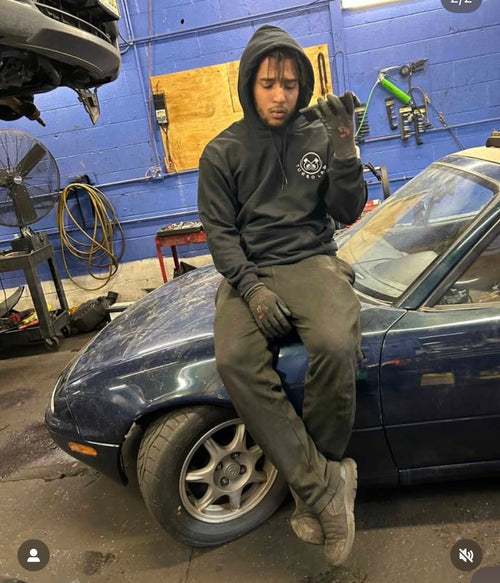 Turbo lag Hoodie heavyweight 10oz